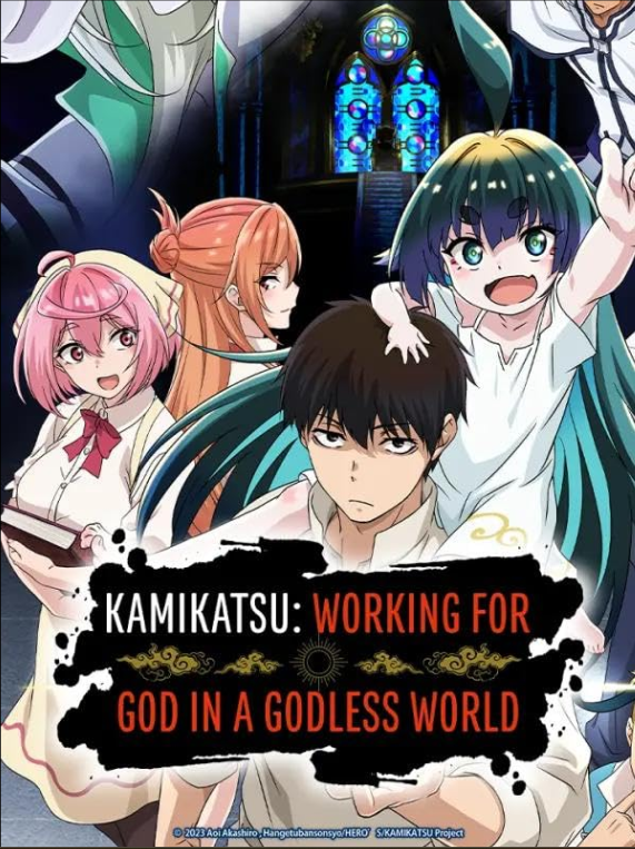 Download KamiKatsu: Working for God in a Godless World (2023) {Season 1} Hindi Dubbed (Multi-Audio) 1080p & 720p WEB-DL – Anime Series